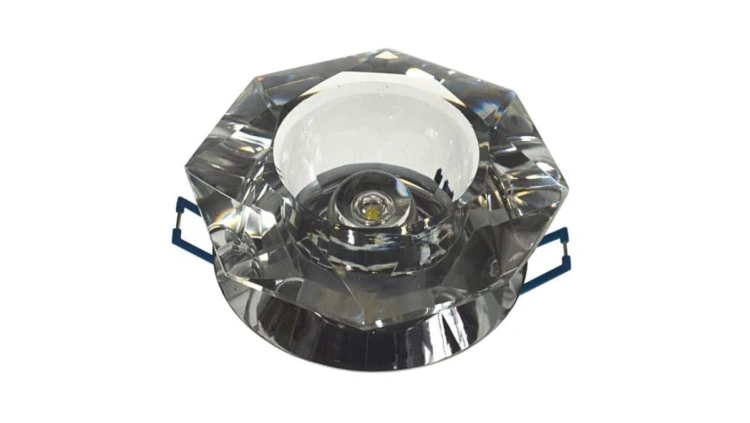 Downlight LED kryształ 7 1*3W biały zimny