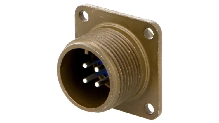 97-3102A-14S-2P Złącze okrągłe PIN 4 rozmiar 14S 97 stop aluminium