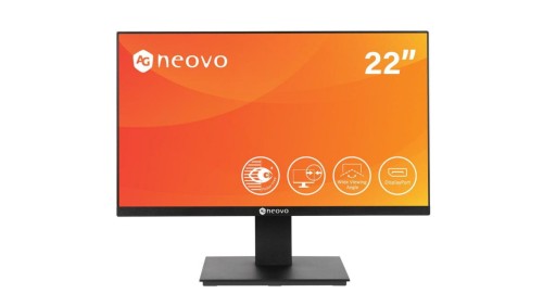 Monitor LED 22 Full HD do pracy 18/7, wejścia Displayport, HDMI, VGA LA-2202