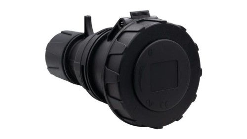 Gniazdo przemysłowe-przenośne 32A 3p 200V-250V /FE/ IP67 czarne