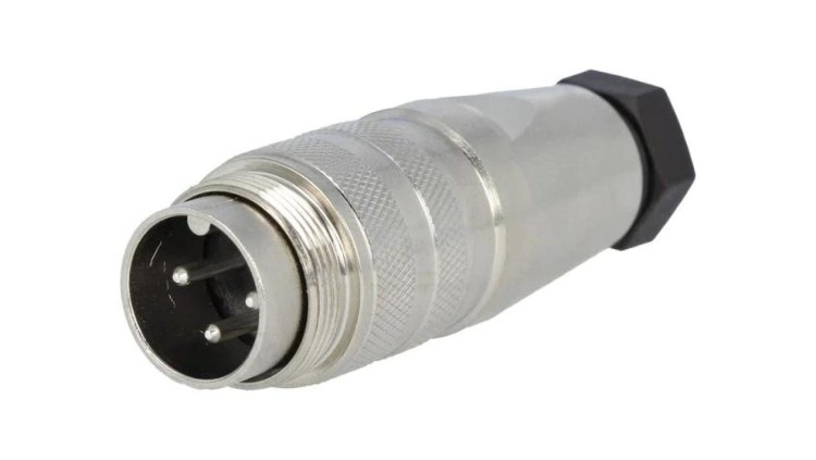 C091-31H0031002 Złącze M16 wtyk męski lutowanie na przewód 3PIN 5A 300V