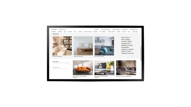 43” monitor Full HD z ekranem dotykowym, do pracy 24/7 orientacja pionowa/pozioma TX-4302