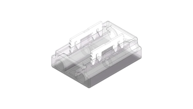 Złącze do łączenia przewodu - MC - 2x0.52mm2 - przewód do przewodu - ED00033920