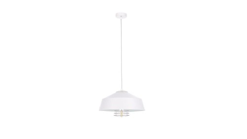 Lampa wisząca nowoczesna loftowa 1xE27 ELECTRA WHITE