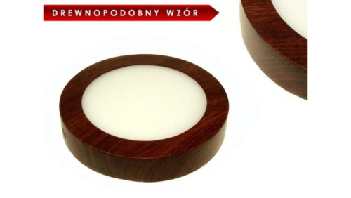 Panel led Winter 12W 230V drewnopodobny B DW