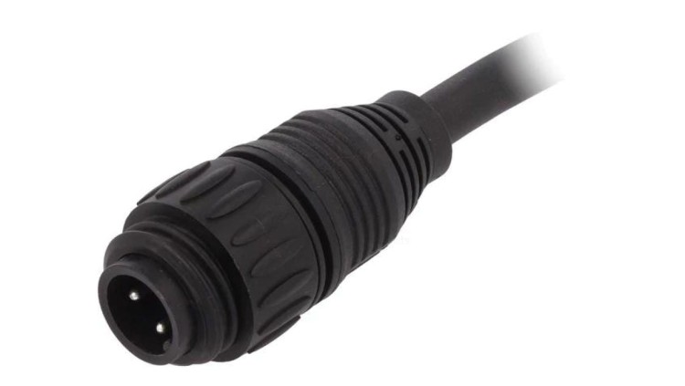 CA0161A01301512 Złącze okrągłe wtyk 4PIN męski przewody ECOMATE (C016)