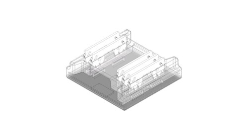 Złącze do taśmy LED - MC - RGBW 12mm - COB - dwustronne - ED00033888