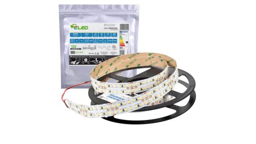 Taśma LED 2835 Dual 1400 SMD 24V 33W 122lm/W neutralna 4000K IP20 - ED00031554 /odcinki po 5 m/