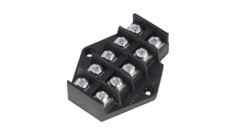 Płytka szyna rozgałęźna odgałęźna łączeniowa złączka 5x2,5mm2 - 5 torów / 24602