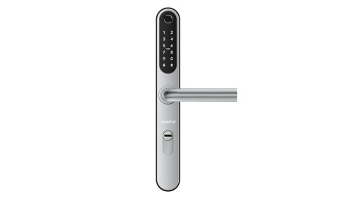 Elektroniczny zamek do drzwi SmartLock RCF SLIM UNI sz=41mm (13,56Mhz Mifare, odcisk palca, kod PIN, Bluetooth)