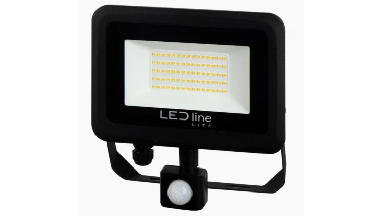 Projektor Naświetlacz Halogen LED line PHOTON 50W 4000K 5000lm z czujnikiem IP65 3 lata gwar.