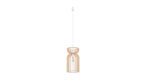 Lampa wisząca KYMI A Naturalne drewno 10570 Nowodvorski