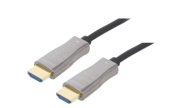 AK-330125-100-S Kabel HDCP 1.4,HDCP 2.2 HDMI 2.0 optyczny 10m
