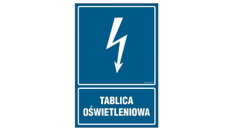 ZNAK - HG047 Zwarto przy silniku 70 x 105 cm PN - Płyta 1mm