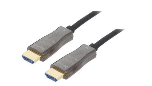 AK-330125-200-S Kabel HDCP 1.4,HDCP 2.2 HDMI 2.0 optyczny 20m
