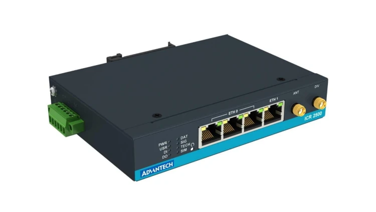Router komórkowy LTE, tunelowanie VPN, 2xSIM, 4xETH, do niskich temperatur ICR-2531