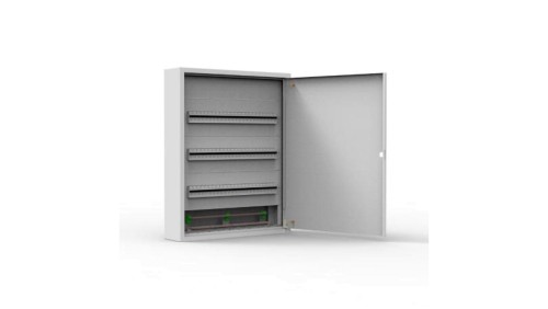 Rozdzielnica natynkowa metalowa 72 modułowa 3x24 544x686x130 RAL9003 IP30 MN72/3/24