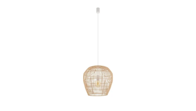 Lampa wisząca HAITI S klatka bambus E27 11163 Nowodvorski