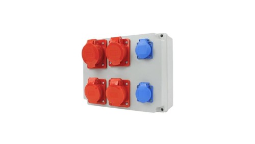 Rozdzielnica siłowa n/t NBOX-31.1 3x16A/5P 1x32A/5P 2x250V IP44 3614244
