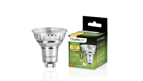Żarówka LED GU10 6W = 50W 580lm 3000K Ciepła 120 Szklana Lumiled