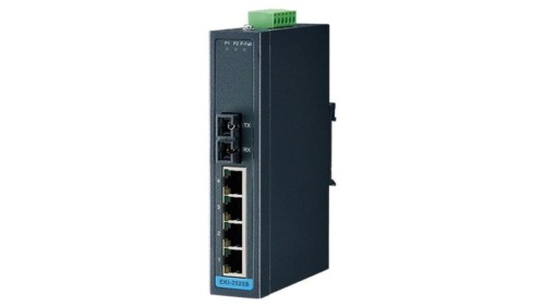 Przemysłowy switch Ethernetowy 4x10/100Mbps, 1xFiber MM ST, niskie temp. EKI-2525MI-ST-BE