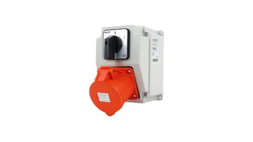 Zestaw siłowy NBOX-Z.2 gniazdo 32A 5P wyłącznik krzywkowy 0-1 3735702