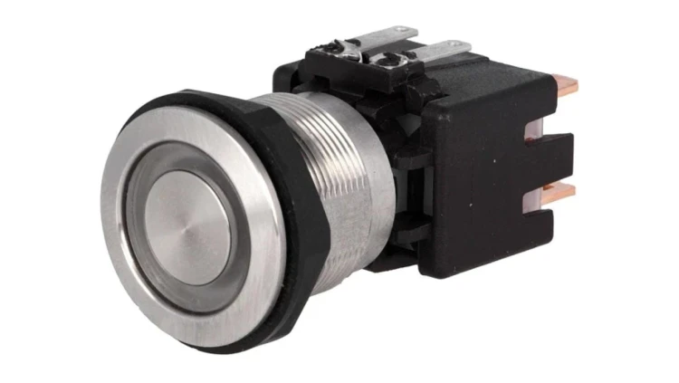 1241.6824.1121000 Przełącznik wandaloodporny Poz 2 DPST-NO 12A/250VAC IP64