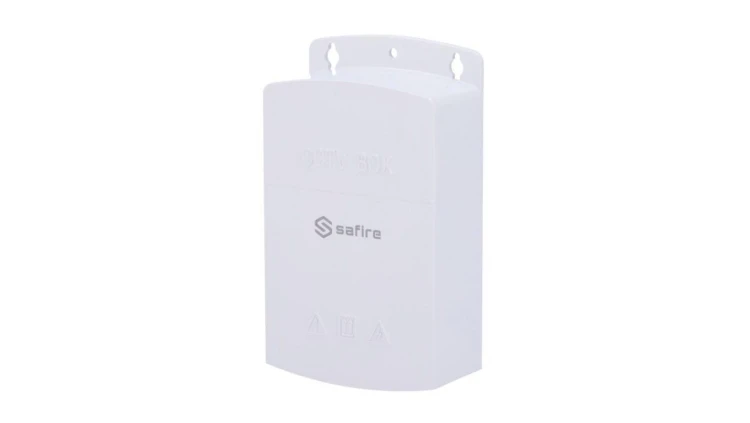 Zewnętrzny extender sygnału PoE 60W do 130m (kabel UTP kat.5e) 2 porty PoE + 1 uplink RJ45 POE-EXT0302-60W-OUT