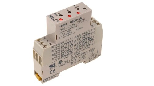 H3DS-MLC Przekaźnik czasowy o zakresie zliczania 0,1s÷120h, wyjściu typu SPDT, napięciu zasilania 24÷230VAC