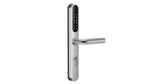 Elektroniczny zamek do drzwi SmartLock RC SLIM UNI sz=41mm (13,56Mhz Mifare, kod PIN, Bluetooth)