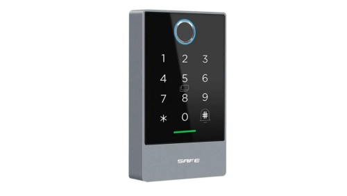 Szyfrator z wbudowanym czytnikiem SmartLock RCF KEY ALU (13,56Mhz, Klawiatura, Bluetooth, Odcisk palca)