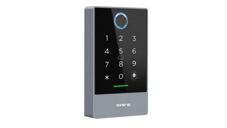 Szyfrator z wbudowanym czytnikiem SmartLock RCF KEY ALU (13,56Mhz, Klawiatura, Bluetooth, Odcisk palca)
