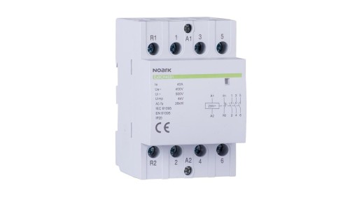 Ex9CH25 25A 04 Stycznik instalacyjny modułowy 40A cewka 230V styki 4 NC