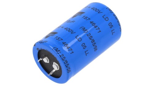 MAL215746471E3 Kondensator elektrolityczny SNAP-IN 470uF 400VDC Ø30x50mm