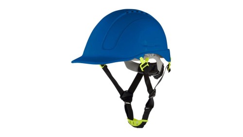Kask HEŁM Przemysłowy BHP Roboczy Ochronny NIEBIESKI ABS