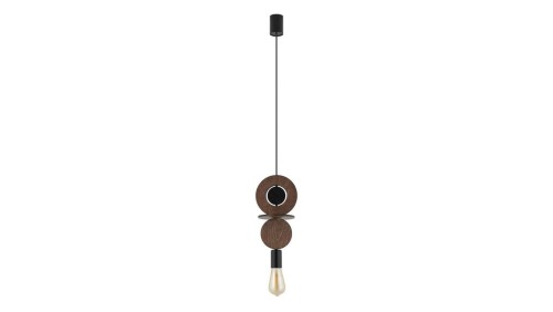 Lampa wisząca DROPS Ciemne drewno 11175 Nowodvorski