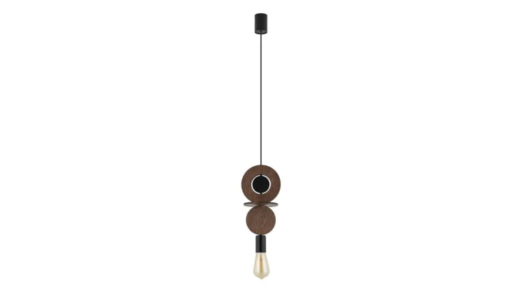 Lampa wisząca DROPS Ciemne drewno 11175 Nowodvorski