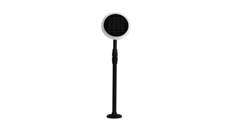 Solarny słupek ogrodowy 42-80cm LED 3W 260lm 4000K IP65 biała barwa neutralna NW V-TAC VT-943 2 sztuki