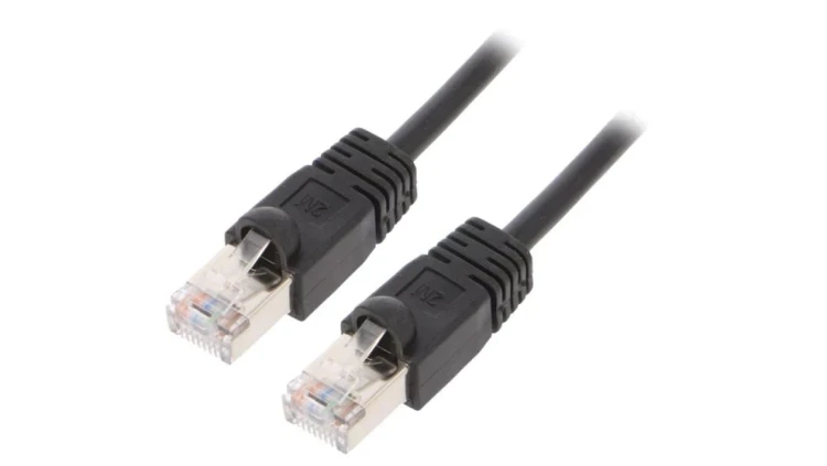 DK-1644-100/BL-OD Patch cord S/FTP 6 linka Cu LSZH 10m RJ45 wtyk z obu stron