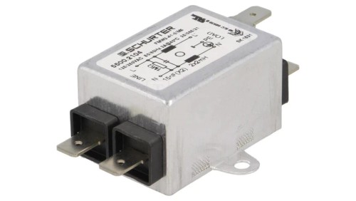 5500.2104 Filtr przeciwzakłóceniowy 250VAC 15nF2mH