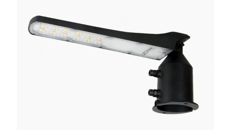 Oprawa drogowa uliczna parkowa lampa LED line FLAMINGO 30W 4000K 3000lm czarna IP65 3 lata gwar.
