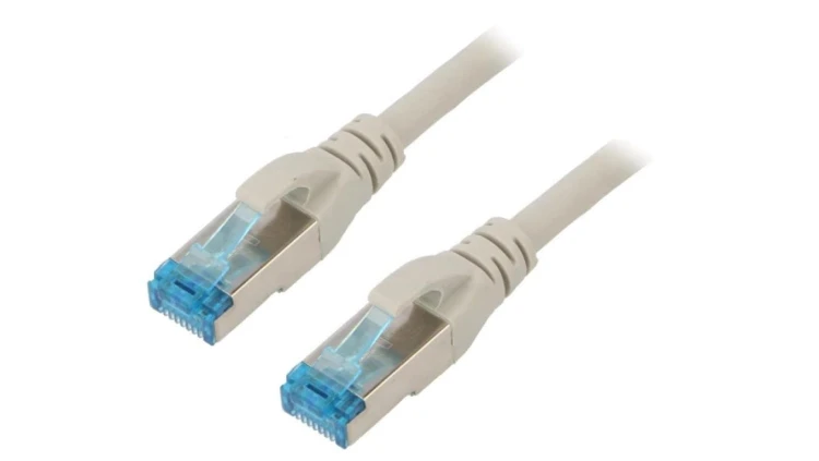 DK-1531-150 Patch cord SF/UTP 5e linka Cu PVC szary 15m 26AWG