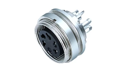 09 0312 80 04 Złącze: M16 gniazdo żeńskie lutowanie PIN: 4 6A 150V proste