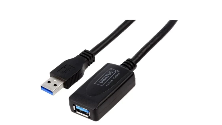 DA-73104 Kabel USB 3.0 ze wzmacniaczem USB A gniazdo USB A wtyk 5m
