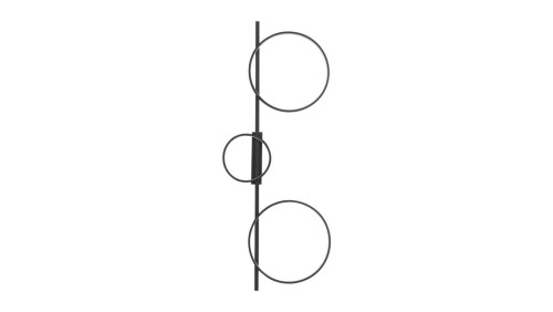 Plafon CIRCOLO LED 33W 1100lm 3000K Czarny 10816 Nowodvorski Lighting