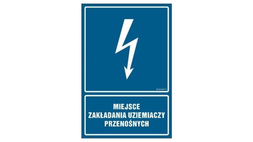 ZNAK - HG040 Główny wyłącznik suwnicy 70 x 105 cm PN - Płyta 1mm
