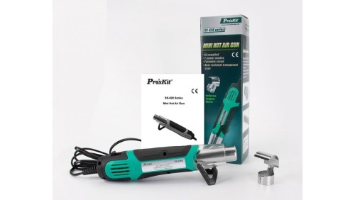 Mini opalarka 350/550oC 250/500W 150/300l/min SS-628F