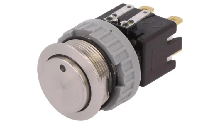 1241.6833.1124000 Przełącznik wandaloodporny Poz 2 DPST-NO 12A/250VAC IP64