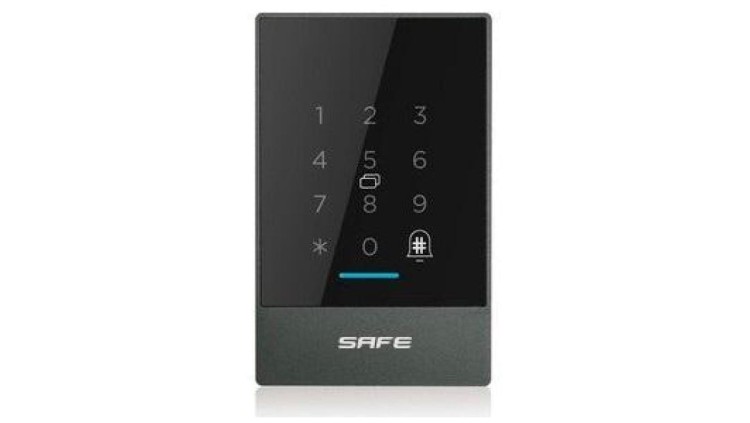 Szyfrator z wbudowanym czytnikiem SmartLock RC KEY ALU (13,56Mhz, Klawiatura, Bluetooth)