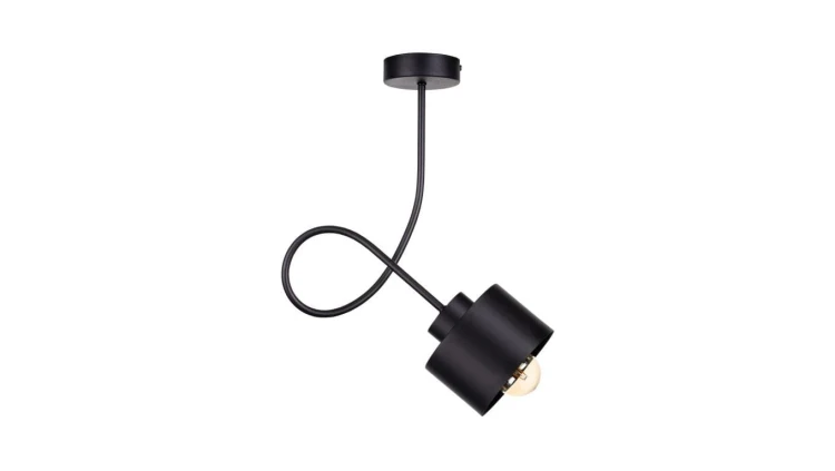 Lampa sufitowa nowoczesna 1xE27 SIMPLY BLACK